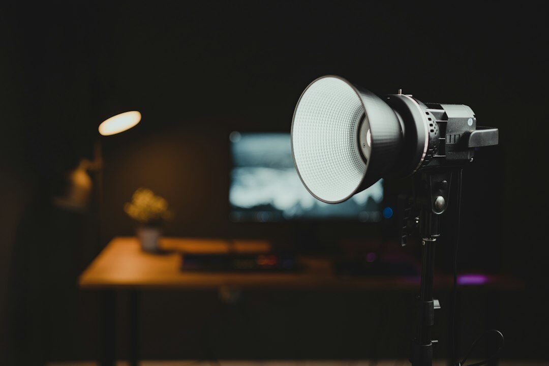 cinematic lighting setup
