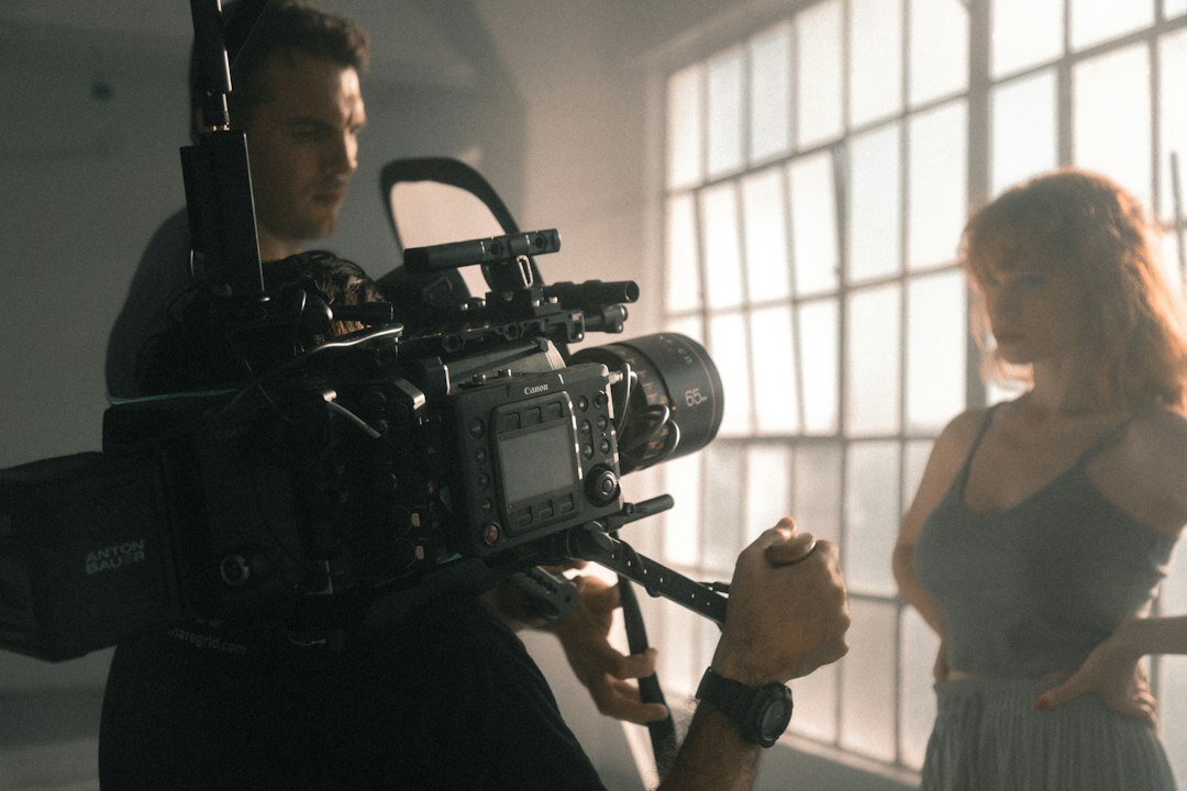 filmmaker with budget camera